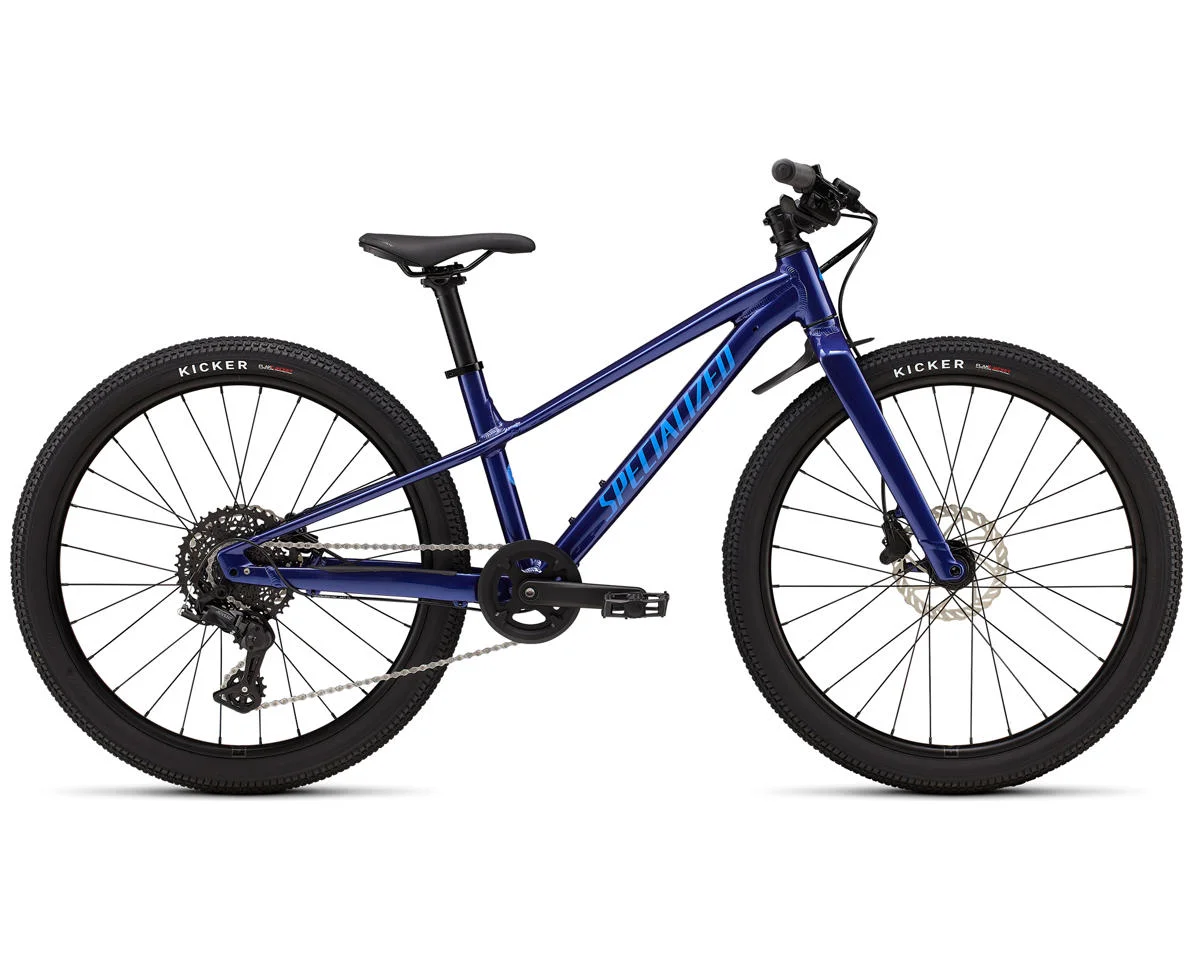 Specialized Riprock 24" Kids Mountain Bike (Majesty Blue Metallic/Sky Blue) (24")